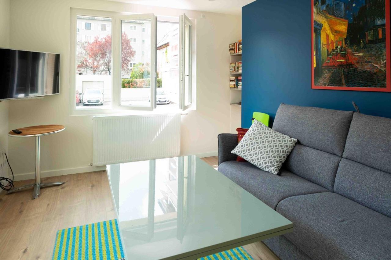 55 m²/ Chez LÔrette/ 250m LAKE/ PRIVATE PARKING Annecy Kültér fotó